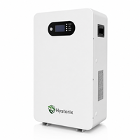 Batterie au lithium Powerwall 51,2 V 10 kWh pour stockage solaire domestique hors réseau, système d'alimentation de secours à cycle profond 6000 cycles