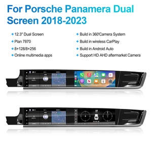 Navihua New Arrival Dual Screen Android Car Radio GPS Navigation Multimedia Carplay <b>Stereo</b> for Porsche Panamera 971 2018-2023 - Product Image 4