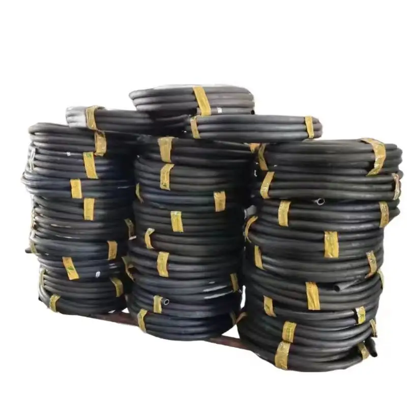1"Braid Layers 3 Custom Flexible With High-Strength Fiber Threads Rubber Braided Hose Pipe 0.4 mpa