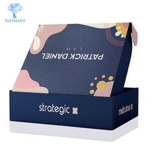 Boîte d'emballage en papier ondulé pour vêtements, personnalisable avec logo, pliable, imprimée, en matériau écologique - Product Image 6