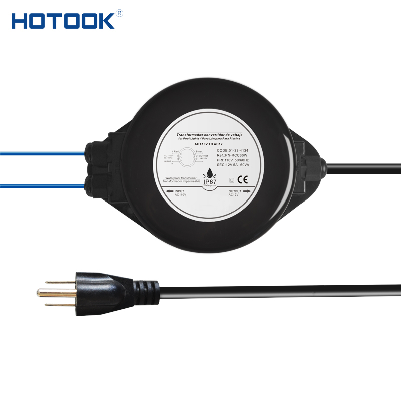 Горячая AC 12V 24V 300W плавательный бассейн свет пейзаж полоса неоновая лампа IP67 светодиодные водонепроницаемые трансформаторы