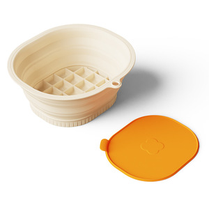 Tazón de Silicona Plegable para Baño Facial con Bandeja de Hielo Integrada, Lavabo Facial para Alivio del Acné, Terapia de Frío para Reafirmar la Piel - Product Image 3