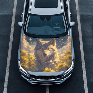 Housse de capot de voiture avec drapeau mexicain 4X5 pieds en polyester - Product Image 6