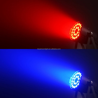 Venta al por mayor de fábrica: Luz LED Par RGBW 4 en 1 de 24*10W, DMX512 4CH/8CH, para iluminación de escenario, DJ, discoteca, bar, club y eventos.