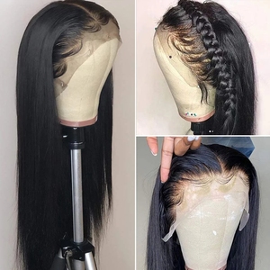 Perruque Lace Front Transparente 360 Haute Définition Sans Colle Cheveux Vierge Brésiliens 100% Naturels Longue Longueur pour Femme - Product Image 2