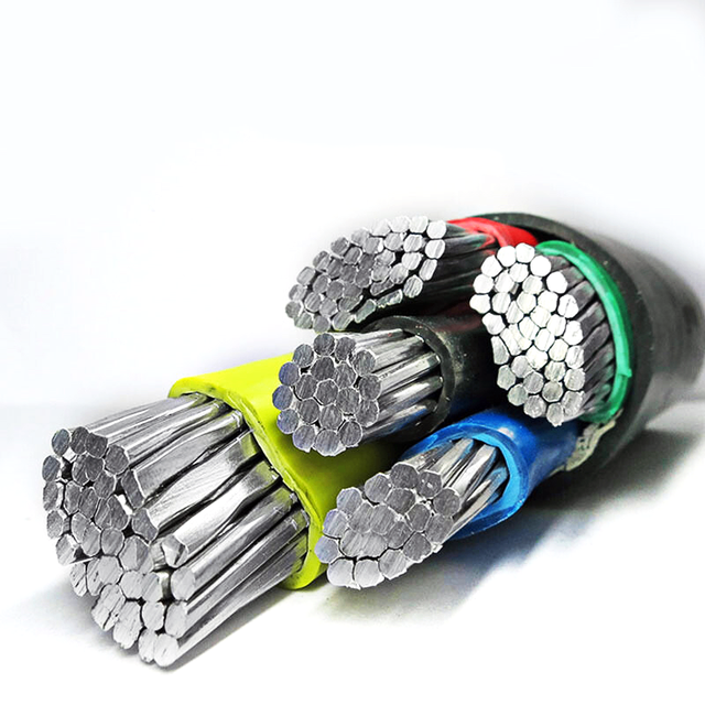 Underground PP00-A YAVV NAYY NA2XY Aluminum Electric Power Cable 3x25mm² 4x50mm² XLPE/PVC Insulation Unarmored/Armored 1kV 15kV