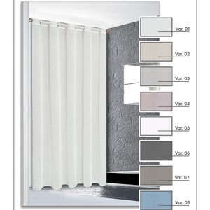 Tissu polyester gris à œillets 140x290cm Variante 03 - Product Image 1