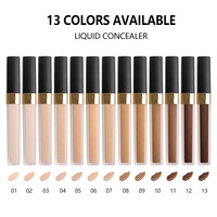 Correcteur liquide de haute qualité, 13 couleurs, haute définition, végan, biologique, luxueux, en flacon