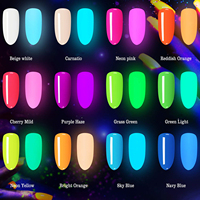 Vernis à ongles, gel acrylique, 10 pièces, système à tremper, art de manucure, pot en vrac, couleurs néon, vente en gros