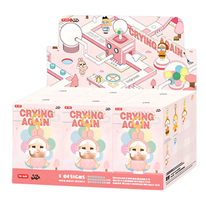 Auténtico Peluche de Vinilo Crybaby Crying Again Tears de Pop Mart, Lindo y Adorable Colgante de PVC, Cajas Misteriosas, Cajas Sorpresa, Regalo - Product Image 1