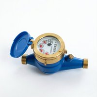 OEM Heavy Duty Brass Multi Jet Mechanical Dry Water Meter With Adjust Movement Outside