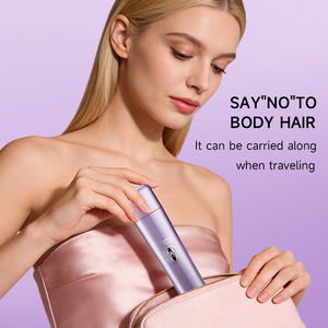 Body <b>Face</b> Legs Bikini Pubic Hair Groomer Painless Hair Remover Trimmer Rechargeable for 2-in-1 Electric Lady <b>Shaver</b> & Epilator - Product Image 5