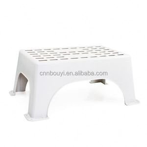 Poggiapiedi sgabello antiscivolo superficie duro sgabello da esterno facile da trasportare sgabello per WC - Product Image 3