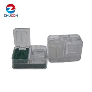 Cheap Price Protection New Cutting Pill Box Pill Crusher Three Color Transparent Pill Cutter