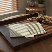 Set de table classique en silicone écologique résistant à la chaleur pour la cuisine et les restaurants
