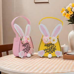 DAMAI <b>Easter</b> Bunny Gift <b>Bags</b> & Baskets Simple Storage <b>Bags</b> for Party Decor Factory Wholesale Supply for Holiday Celebrations - Product Image 2