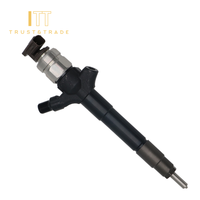 Inyector de Combustible Diésel Common Rail de Aluminio Original, Nuevo, 095000-9560 1465A257 para Motor L200