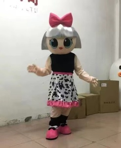 Populaire géant <span class=keywords><strong>Lol</strong></span> fille poupée mascotte personnalisé personnage de film dessin animé mascotte Costume pour la fête - Product Image 3