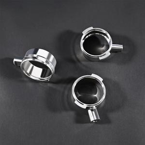 Portafiltro sin fondo de acero inoxidable 304 para máquina de espresso - Product Image 3