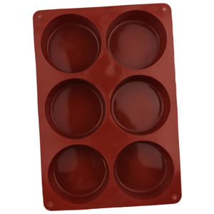 Stampo <span class=keywords><strong>in</strong></span> <span class=keywords><strong>Silicone</strong></span> per Torte a 6 Cavità Rotonde, Formato Grande, <span class=keywords><strong>Stampi</strong></span> per Sapone, <span class=keywords><strong>Stampi</strong></span> per Candele <span class=keywords><strong>in</strong></span> <span class=keywords><strong>Silicone</strong></span> - Product Image 5