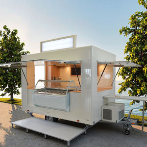 Camping snack and ice cream coffee truck and candy usage conditions multi-functional mobile food trailer - Product Image 5