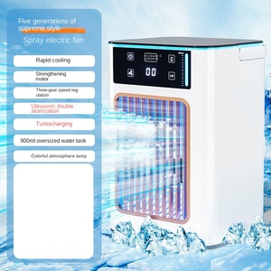 Xách tay <span class=keywords><strong>USB</strong></span> mini làm mát không khí thứ 3 bánh Máy làm lạnh di động cho văn phòng ký túc xá nhựa ẩm lạnh Fan tiếng ồn thấp - Product Image 5