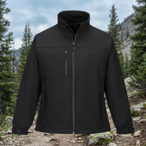 High Neck Men's Winter Racer <b>Jacket</b> <b>Waterproof</b> Windproof Quick Dry 100% Polyester <b>Light</b> Soft Shell High Quality Bangladesh - Product Image 2