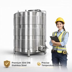 Ace 75 Gallon Stainless Steel 304 Barrel for <b>Wine</b> Cider Making - Product Image 4