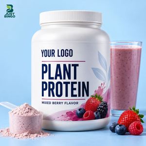 Polvo de Proteína al por Mayor en Cajas de Exhibición con Bolsas, Fabricado en Fábrica con Empaque de Marca - Product Image 1