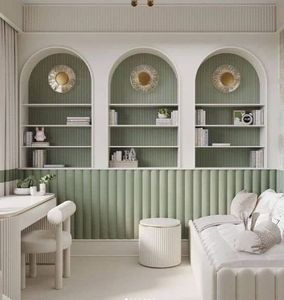Vermont <strong>Custom</strong> Arched Bookcase Modern <strong>Cabinet</strong> With Color Antique Big Study Furniture Bookshelf <strong>Cabinet</strong> - Product Image 1