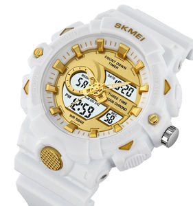 Transparente hombres <span class=keywords><strong>s</strong></span> luminoso impermeable 50m muñeca pareja reloj de cuarzo relojes digitales deporte <span class=keywords><strong>SKMEI</strong></span> 2225 corriendo - Product Image 4
