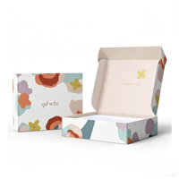 Boîte personnalisée haut de gamme biodégradable en forme d'avion en papier d'art, impression quadricolore, pelliculage brillant, étanche et robuste