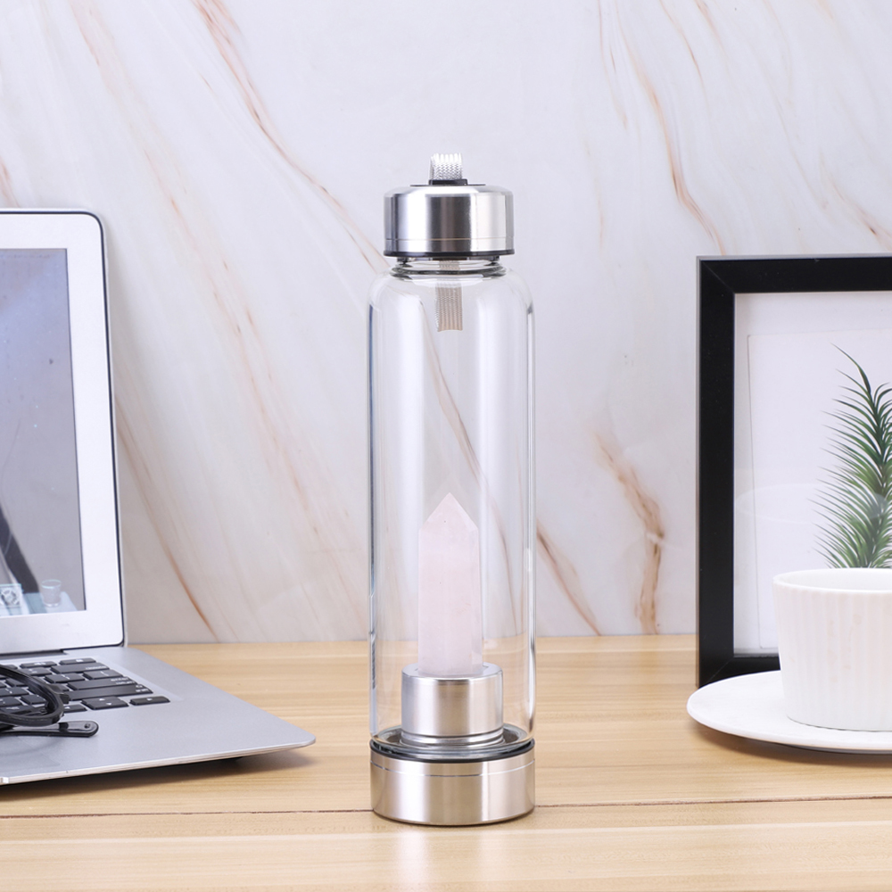 Спортивная бутылка для воды из нержавеющей стали под розовое золото с индивидуальным логотипом без бисфенола А