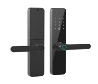Cerradura Inteligente Digital para Puerta Sinon Security Airbnb Home Cerradura Tuya TTlock, Funciona con Alexa para Edificios de Apartamentos