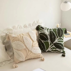 Funda de Almohada Cuadrada Acolchada de Lujo, Ligera, para Uso Doméstico, Cojín Popular para Sala de Estar, Sofá Cama, Hogar - Product Image 1