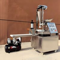 Machine automatique de fabrication de bao buns en acier inoxydable avec moteur, haute capacité, ligne de production 20 pièces/min pour Baozi, Momo et Siopao