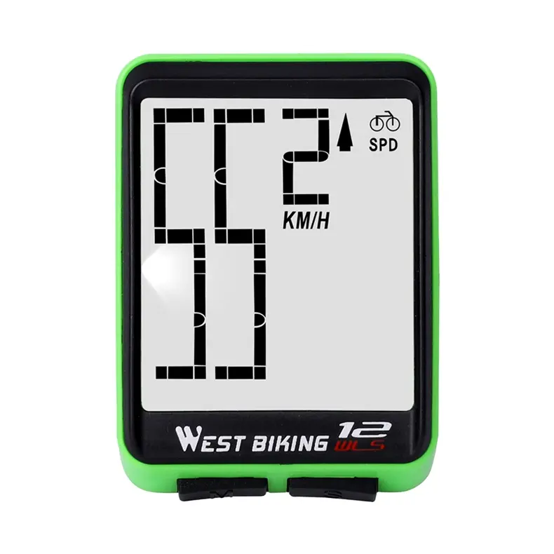 Wireless Large Size Screen Bicycle Computer Waterproof Backlight Speedometer Odometer Cycling Stopwatch Bike Computer