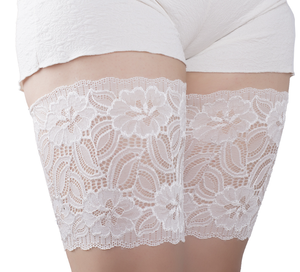 Haute Qualité Élastique Dentelle Anti Friction <span class=keywords><strong>Cuisse</strong></span> Manches Anti Friction Invisible Bas Jambe Sangle - Product Image 1