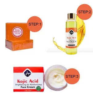 Óleo facial KOJIC AICD SOAP de marca própria, óleo facial mais vendido de 2023, natural para pele brilhante, sabonete KOJIC, creme para pele C, óleo facial Kojic AICD