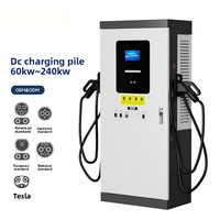 Estación de Carga EV Profesional Tipo Columna, Comercial, Independiente para Exteriores, para Operadores de Flotas y Campus en el Sur