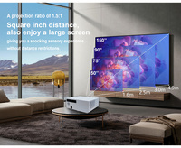 Everycom E700 2k Max Mise au point électrique LED Projecteur intelligent Android