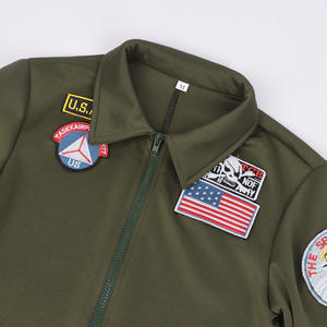 Costume <span class=keywords><strong>pilote</strong></span> <span class=keywords><strong>femme</strong></span> sexy combinaison pour femmes fête d'halloween jeu de rôle uniforme de vol robe de carnaval - Product Image 5