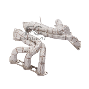 Collecteur d'échappement isolé sur mesure pour Porsche 718 GT4 RS 4.0L <span class=keywords><strong>2022</strong></span>+ pour améliorer le flux et optimiser le son - Product Image 5