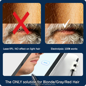 Appareil d'épilation par électrolyse à aiguille unique de haute qualité pour l'épilation permanente des poils du visage, des sourcils et des lèvres - Product Image 6