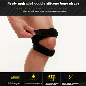 Rodillera Deportiva Ajustable con Correa, 1 Pieza, Soporte de Neopreno para Rótula, Protector para Baloncesto y Voleibol - Product Image 2