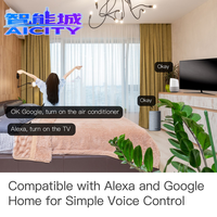 Control Remoto IR Inteligente SQ Tuya Zigbee para el Hogar, Compatible con APP, Control por Voz y Temporizador para Aires Acondicionados y Televisores