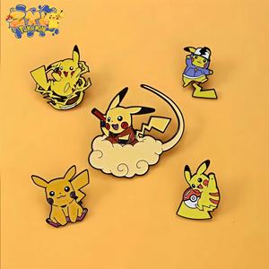 Broche Pokem-on, badge en métal, dessin animé, vêtements, trousse à crayons, sac d'école, accessoires décoratifs - Product Image 2