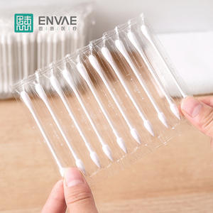 Hisopos desmaquillantes desengrasantes desechables de doble punta con puntas puntiagudas, convenientes para viajar, varios estilos - Product Image 1