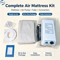 Raayman Matelas pneumatique haute performance à pression alternée et anti-escarres pour lit d'hôpital Prévention des blessures