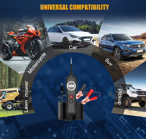 공장용 블랙 전기 LED 라이트 배터리 감지기 단락 회로 테스터 펜 범용 자동차 진단 도구 무선 LCD - Product Image 4